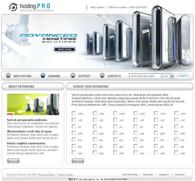 主机空间租赁设计素材设计网站图片
